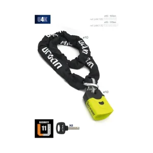 Popular ANTIRROBO CADENA URBAN U4K 120CM