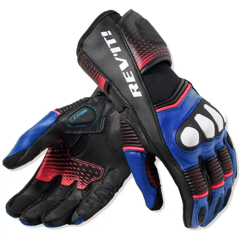 Bestseller Guantes XENA 4 Mujer Revit Negro-Azul Talla L