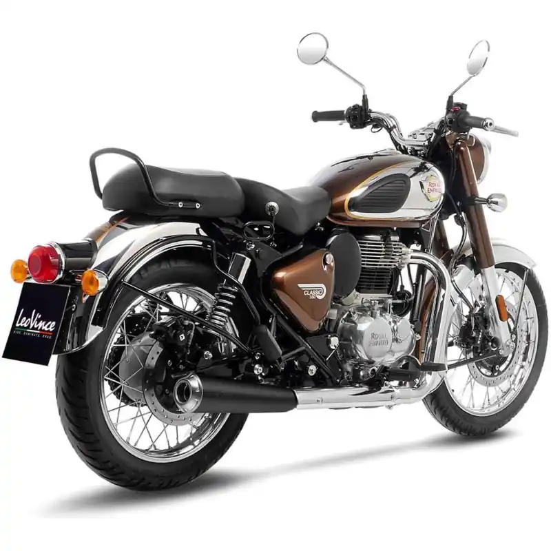 Pago Seguro Escape CLASSIC RACER Negro Royal Enfield CLASSIC 350 2021-2024