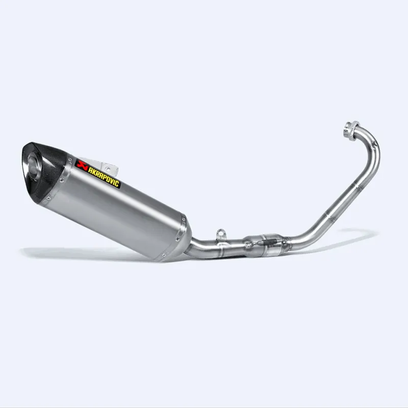 Garantía De Devolución De Dinero Escape Akrapovic titanio Yamaha YZF R125 2017- y MT125