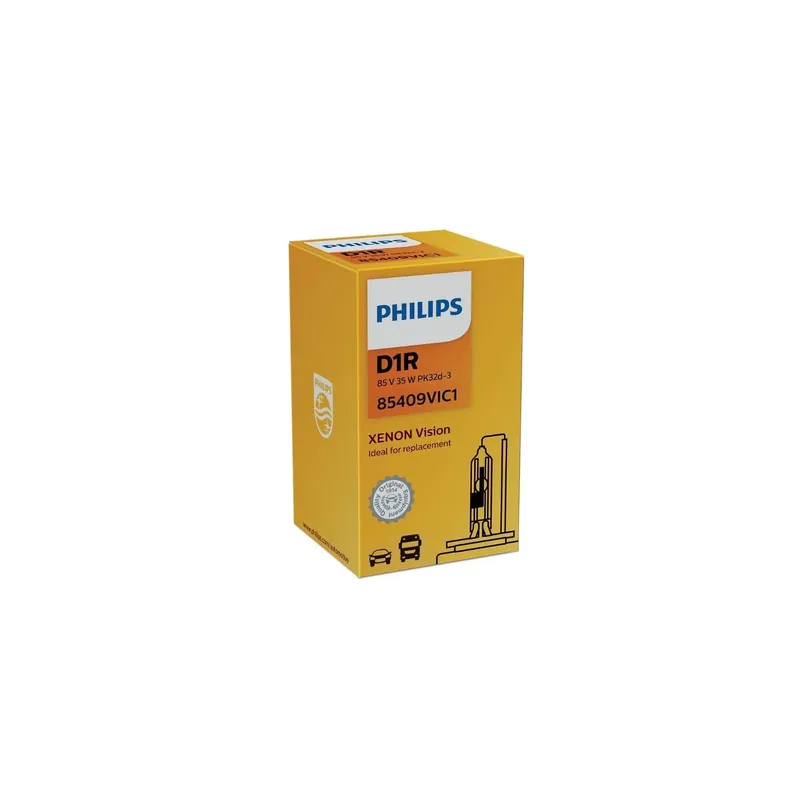 Bombilla xenón Vision D1R 85V 35W PK32d-3, luces principales de reemplazo - Philips Automoción Bestseller