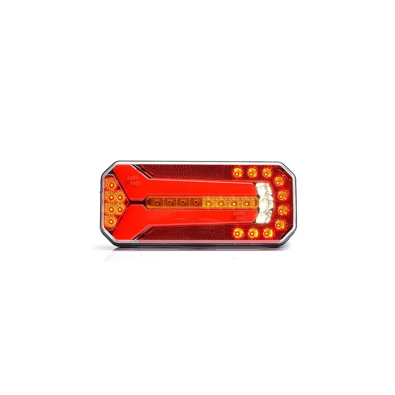 Última Oportunidad Piloto Trasero LED con intermitente progresivo 7 Funciones 12/24V - WAS