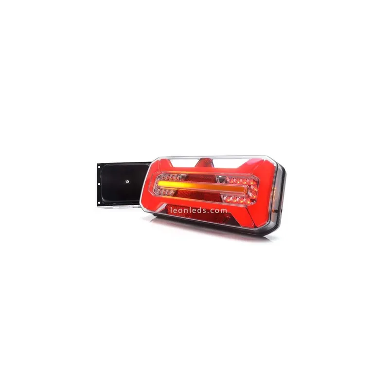 Promoción Piloto Trasero LED con Triangulo Reflectante e Intermitente Progresivo - WAS