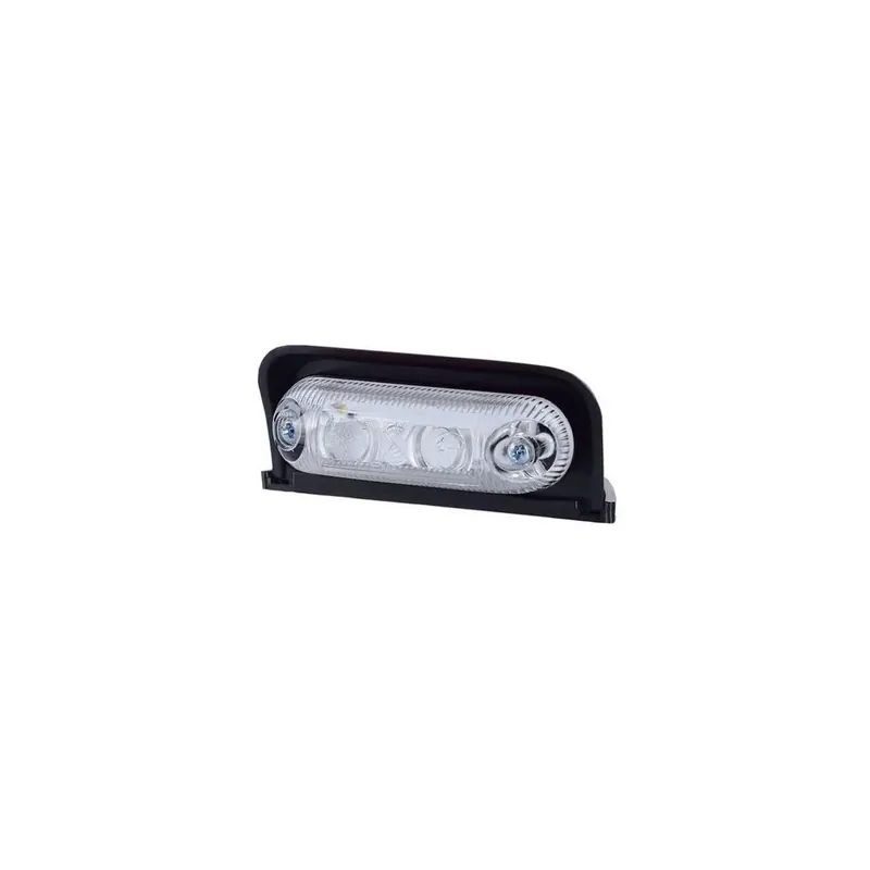 Entrega Rápida Luz de gálibo LED ovalada, de esquina 12/24V blanco, ámbar, rojo, IP68 homologado R1 A SM1 - Horpol