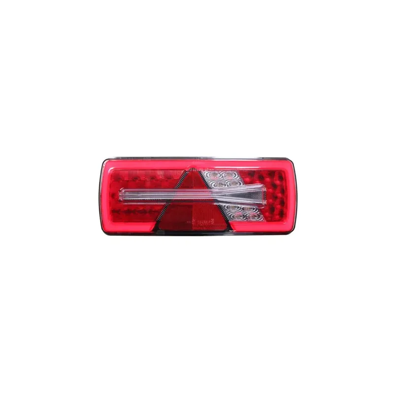 Piloto Trasero LED Glo Trac Derecho 24V para Remolques - 6 Funciones | IP69K ECE | AMP 7 Pines - Lucidity Popular