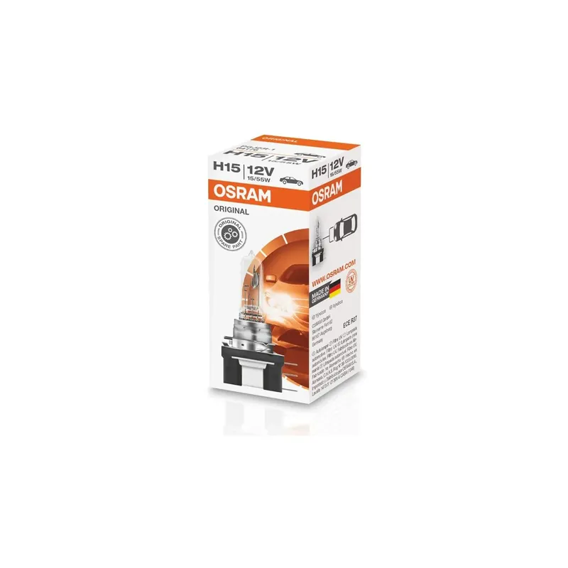 Bombilla H15 Original 64176 Pgj23T-1 12v - Osram Automoción Liquidación