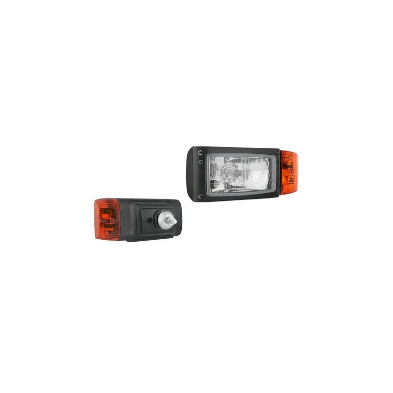 Faro delantero con soporte trasero 12V Posición, Intermitente, Luz de Cruce y Luz de Carretera - WESEM Venta Final