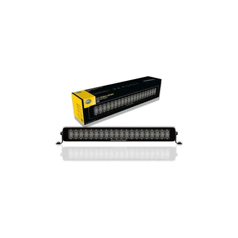 Barra LED doble 21,5" Black Magic Slim LightBar 200W 11.000Lm IP69K 12V/24V 1FJ 358 176-401 - Hella Novedad
