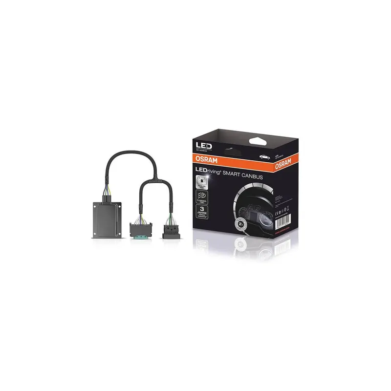 CanBus y Anti-parpadeo para Bombillas LED H7 LEDSC03-1 Pack 2 Unidades Smart Canbus Error Canceller Flicker-Free - Osram Automoción Disponible Ahora