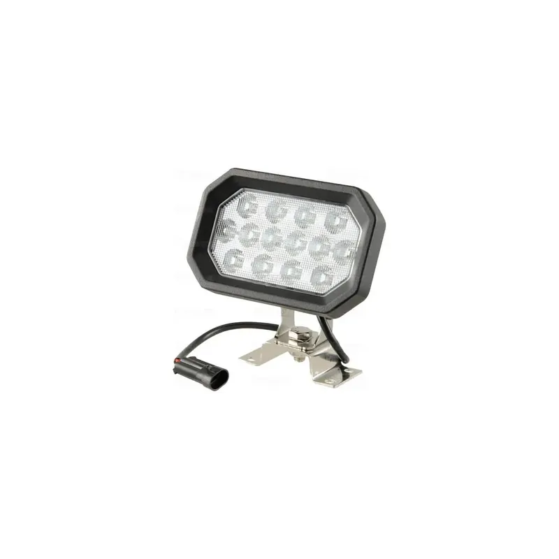 Faro LED de trabajo rectangular para John Deere AL154553 con conector original 4.800Lm 42W - Sparex Solo Por Tiempo Limitado