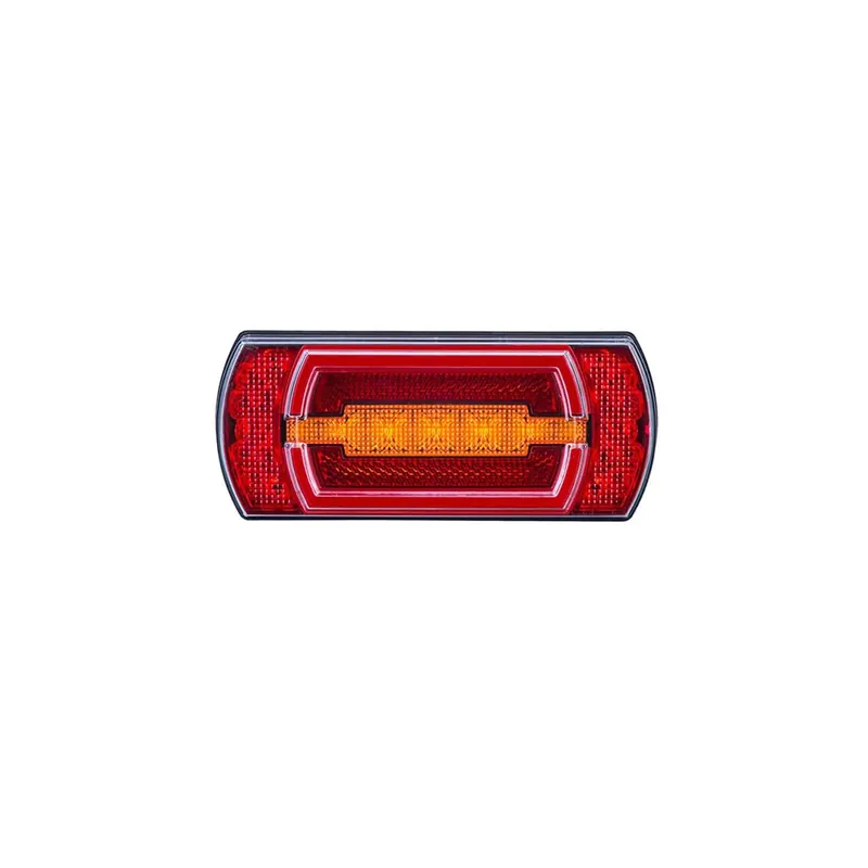 Oferta Piloto Trasero LED rectangular con luz de posición Neon con cable 5 Funciones R1 S1 2A AR F1 - Horpol