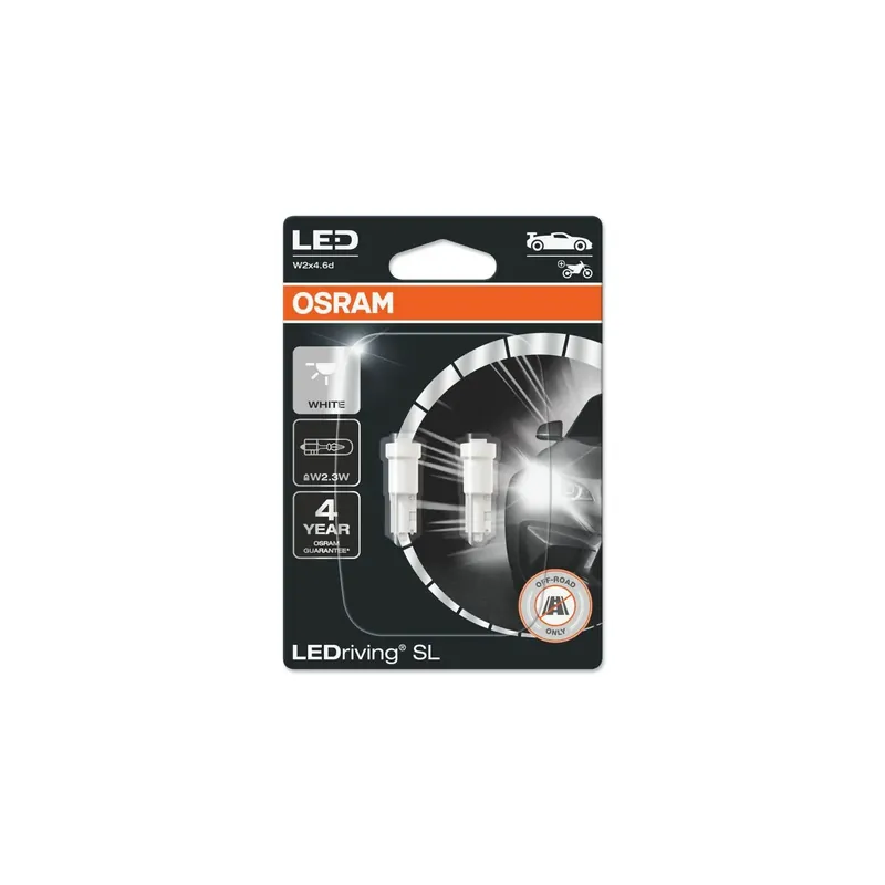 Súper Precio Bombillas LED Osram T5 6000K 12V (2Uds) LEDriving SL 2825DWP-02B - Osram Automoción