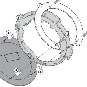 Anclaje tanklock givi bf20 (honda) Precio Rebajado