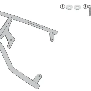 Barato Soporte maleta vespa primavera /sprint 50-125 (14 > 21)