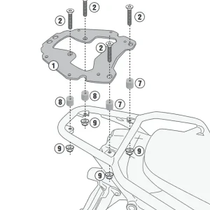 Adaptador b??ul moto guzzi v85 tt (19 > 23) Popular