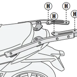 Precio Rebajado Adaptador posterior para SILENCE S01 (22>) maleta MONOLOCK«