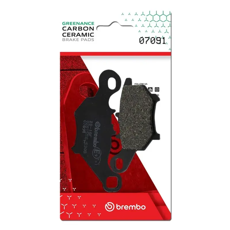 Pastillas de freno moto Brembo genuinas 07091 Precio De Fábrica