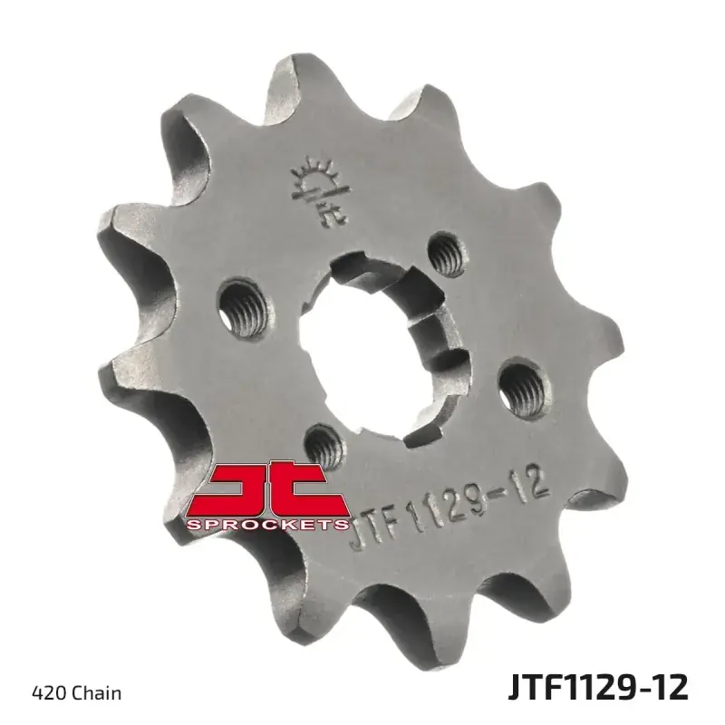 Barato Piñón de moto JT Sprockets acero 12 dientes P.420 JTF1129.12