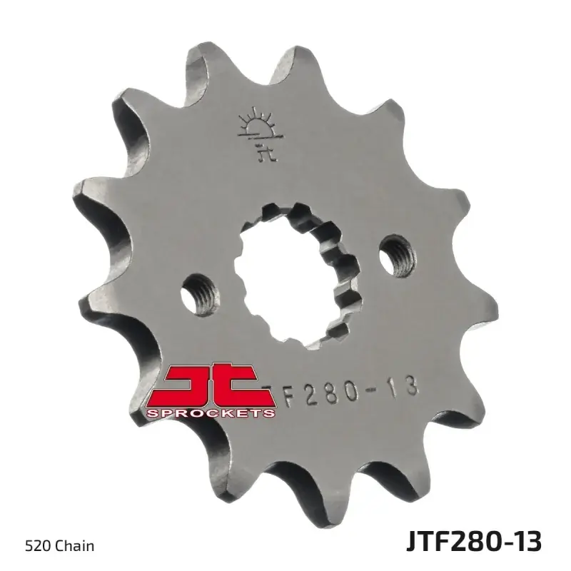 Imprescindible (Must-Have) Piñón de moto JT Sprockets acero 13 dientes P.520 JTF280.13