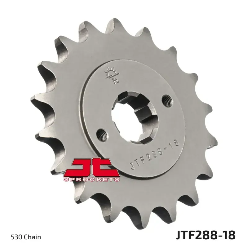Alta Calidad Piñón de moto JT Sprockets acero 18 dientes P.520 JTF288.18