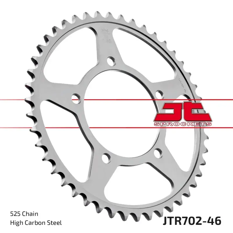 A Buen Precio Corona moto JT Sprockets de acero de 46 dientes JTR702.46