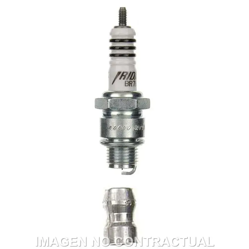 Bujía de moto NGK 7067 Iridio IX BR7HIX Garantía De Devolución De Dinero