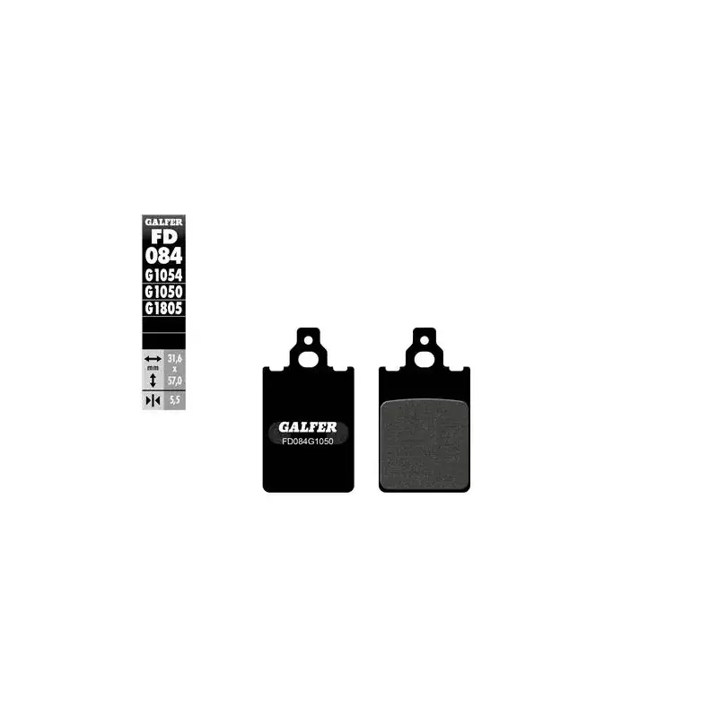 Descuento Pastillas de freno moto Galfer semi metal FD084G10