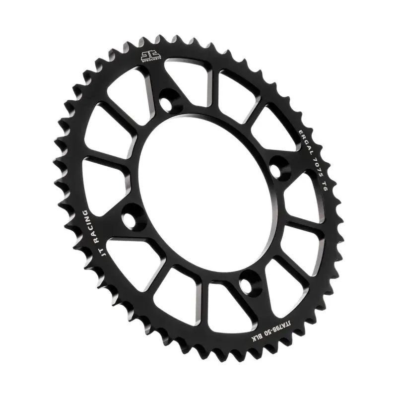 Precio De Oferta Corona moto JT Sprockets de aluminio de 50 dientes JTA798.50BLK