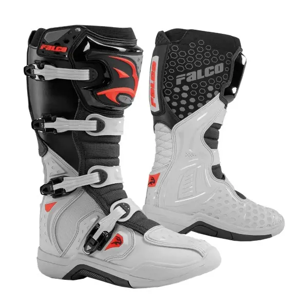Disponible Ahora FALCO BOTAS OFF ROAD LEVEL 2 GREY/RED 41