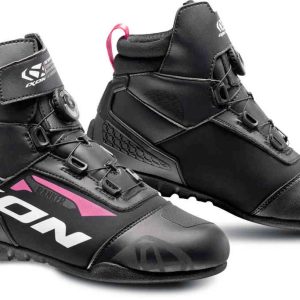 Ocasión Especial IXON RANKER WP MUJER LIGERAS BOTAS NEGRO BLANCO FUCSIA 36