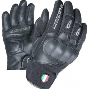 MUGENRACE G-MNR-1970 NEO CORTOS Moto Guantes Negro 3XL Popular