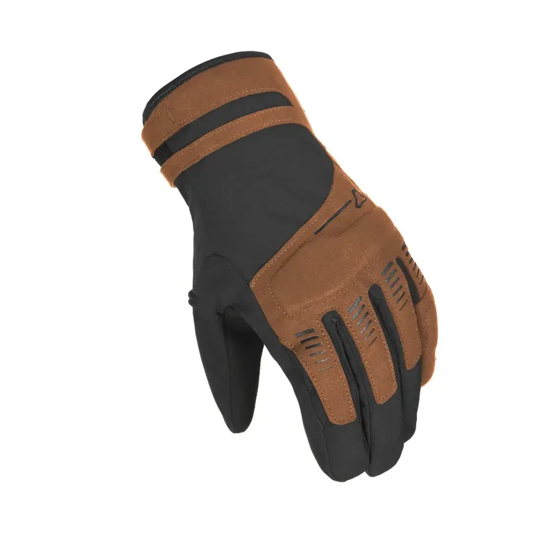 Garantía De Devolución De Dinero MACNA DIM RTX SEÑORAS GUANTES MOTO IMPERMEABLE NEGRO MARRÓN XS