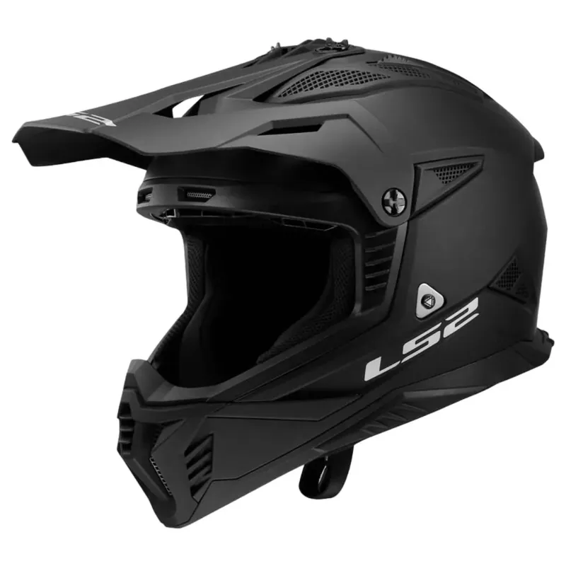 Casco LS2 MX708 Fast II Solid Negro Mate S Más Vendido