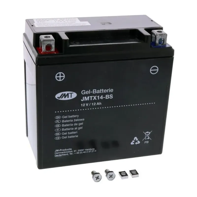 Batería JMT YTX14-BS GEL Últimas Unidades