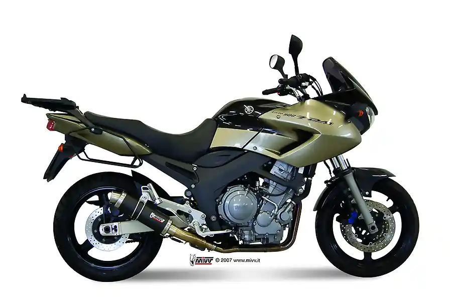 Económico Escape Mivv 2 Slip-On GP carbon Yamaha TDM 900 2002-14