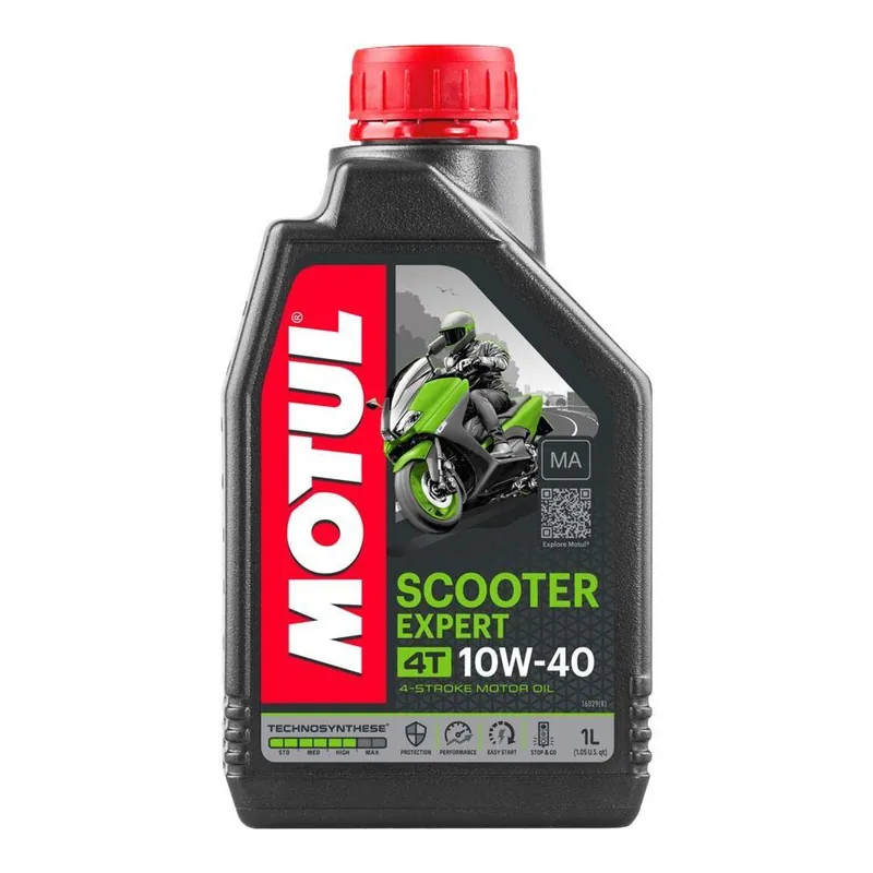 MOTUL SCOOTER EXPERT 4T 10W40 MA 1L Garantía De Devolución De Dinero