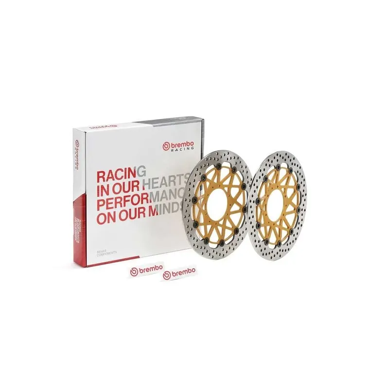 Juego de discos de freno BREMBO UPGRADE Supersport redondo flotante - pareja Pago Seguro