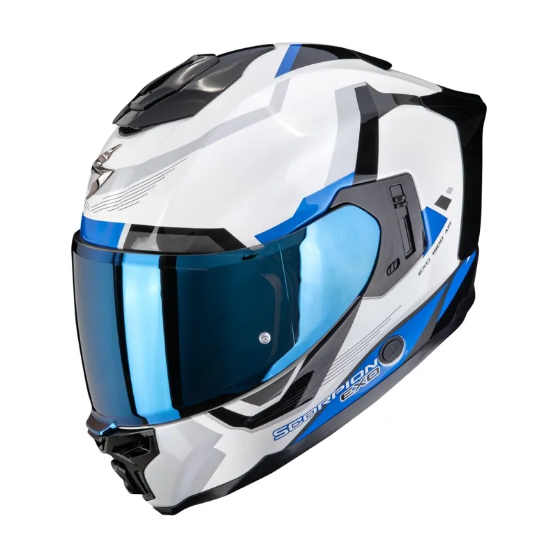Rebajas SCORPION EXO-1500 AIR ARENA Blanco-Azul M