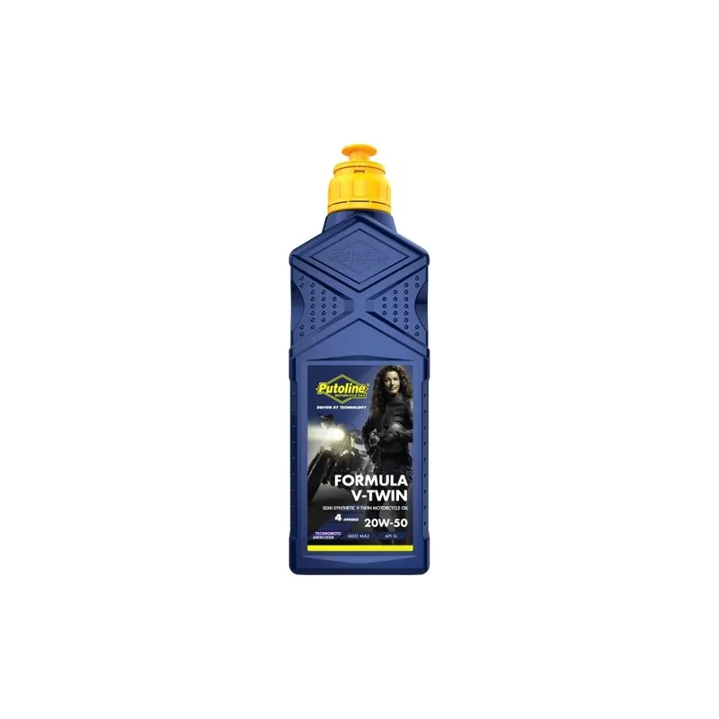 Devolución Gratuita PUTOLINE FORMULA V-TWIN 20W-50 1 L BOTELLA