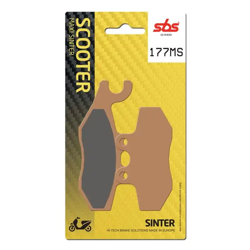 PEUGEOT SATELIS 250 (2006-2007) DELANTERA Y TRASERA PASTILLAS FRENO SBS Stock Limitado