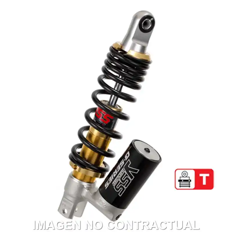 YAMAHA JOG R 50 2002-2013 AMORTIGUADOR TRASERO YSS GAS CON BOTELLA Liquidación