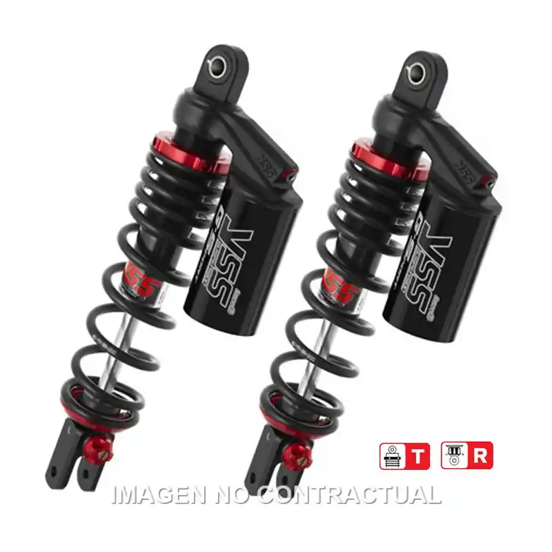 YAMAHA N MAX EURO5 125 2021-2024 AMORTIGUADOR TRASERO YSS GAS TOP LINE G-SPORT Garantía De Devolución De Dinero