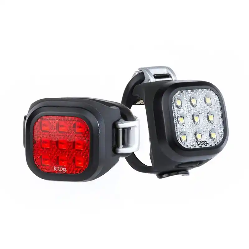 JUEGO LUCES KNOG BLINDER MINI NINER (NEGRO) Solo Por Tiempo Limitado