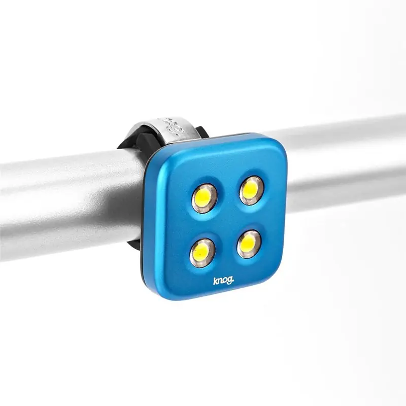 LUZ DELANTERA KNOG BLINDER 4 (AZUL) Económico