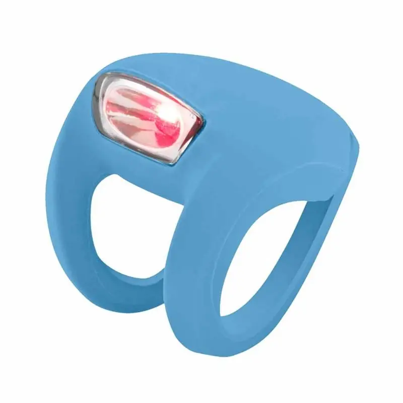 LUZ TRASERA KNOG FROG STROBE (AZUL CELESTE) Precio Bajo