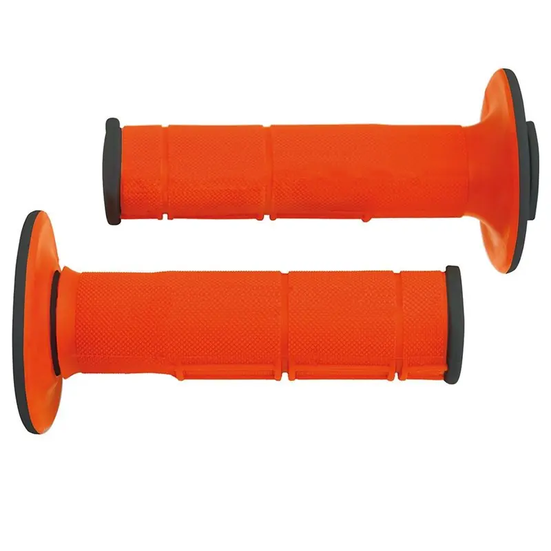 Certificado PUÑOS RTECH RACING DOBLE INYECCION (NARANJA/118 MM)