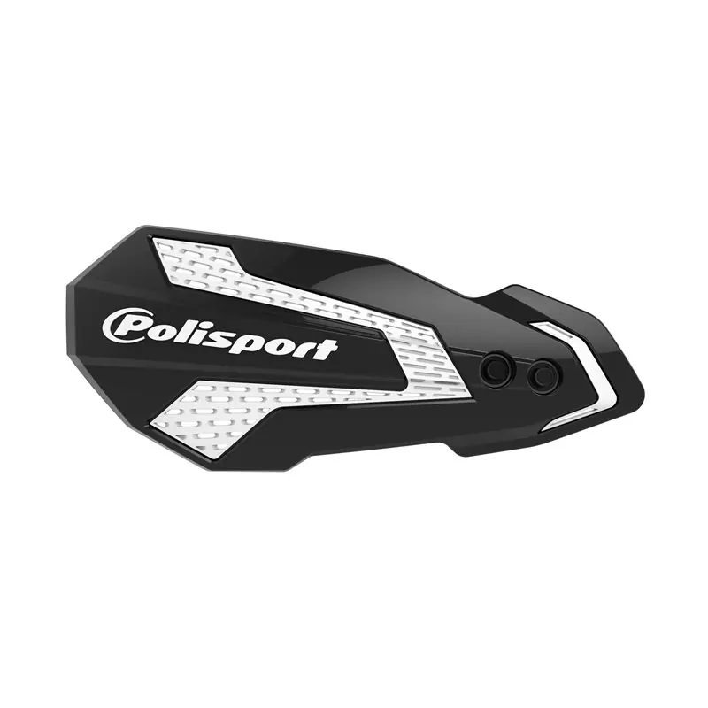 PROTECTOR MANOS MX FLOW HONDA CR450F(09-20) CRF250(21) CR(07) CRFX(09) Negro/Blanco Garantía De Devolución De Dinero