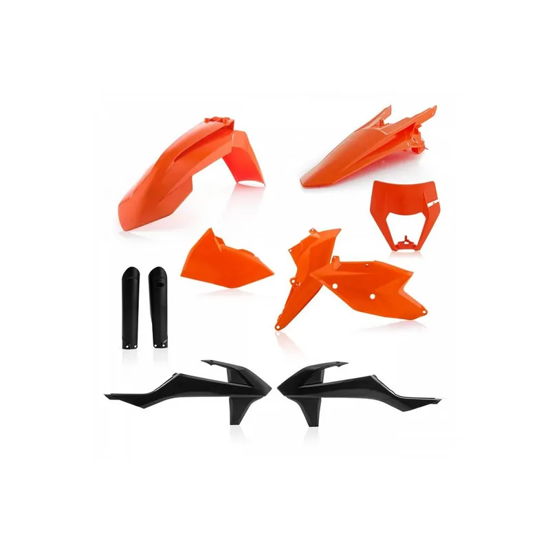 Full Kit plasticos Acerbis Ktm Exc/Excf 2017/2019 color original 2019 Última Versión