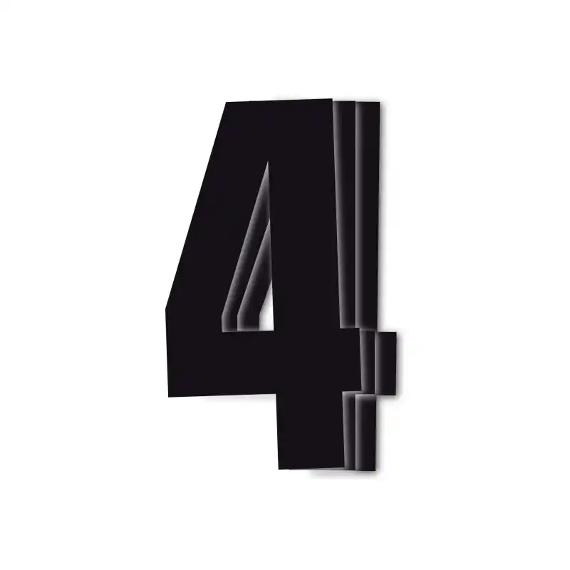 Ordenar Ahora Mismo Números de carrera Negro - Pack de 3 Uds Blackbird PVC 5048/20/4