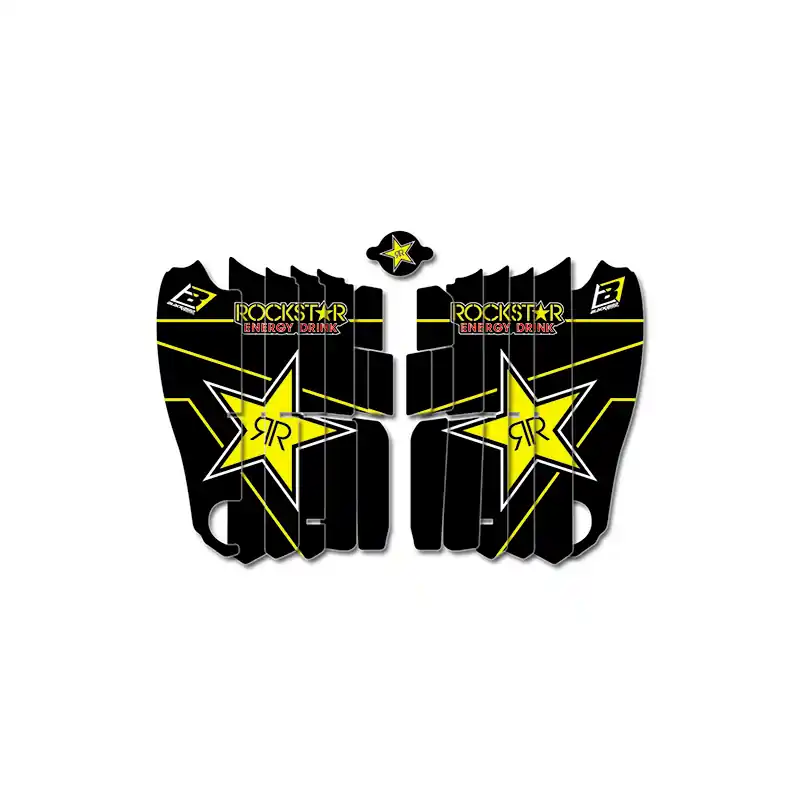 Kit Adhesivos Radiador Blackbird Rockstar Energy Yamaha YZ 450 F 2018 Bestseller